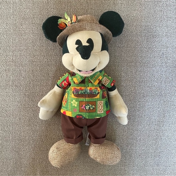 Disney Mickey Mouse The Main Attraction Plush Enchanted Tiki Room